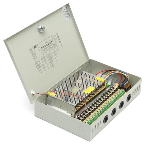 power distribution box for cctv|security camera power supply box.